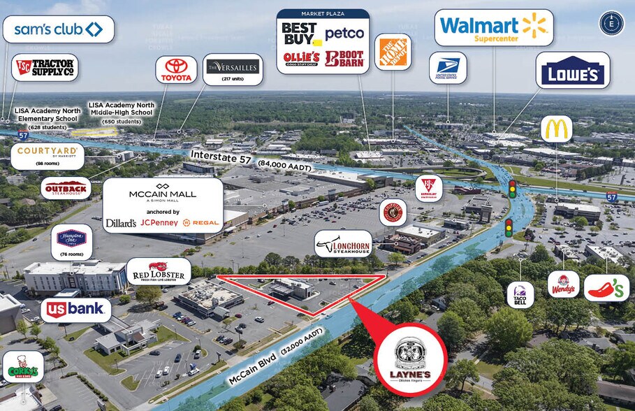 More Photos Of 3711 Mccain Blvd, North Little Rock Restaurant For Sale