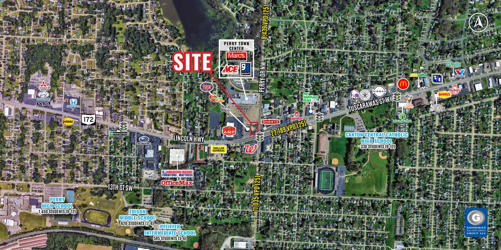 More Photos Of 5101 Tuscarawas St W, Canton Land For Lease