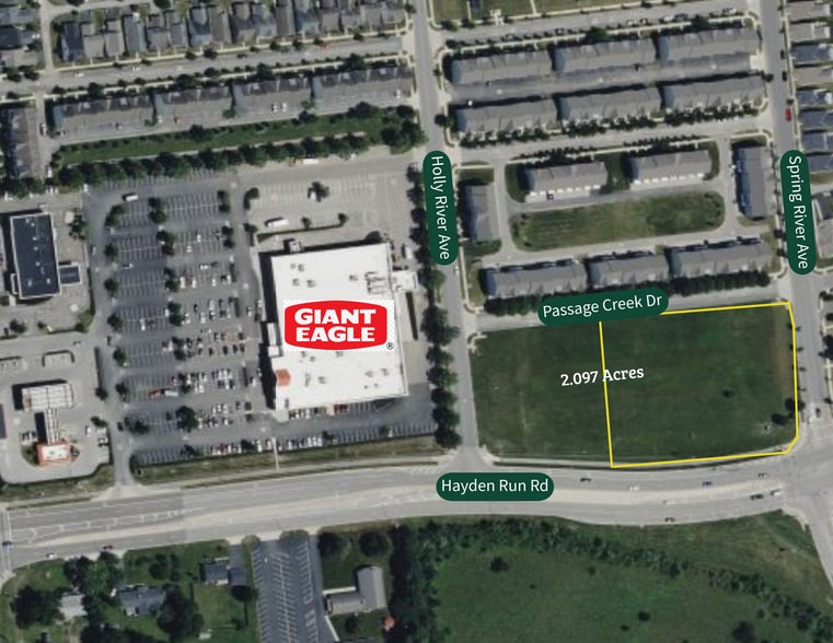 Primary Photo Of 6674 Hayden Run rd, Dublin Land For Sale