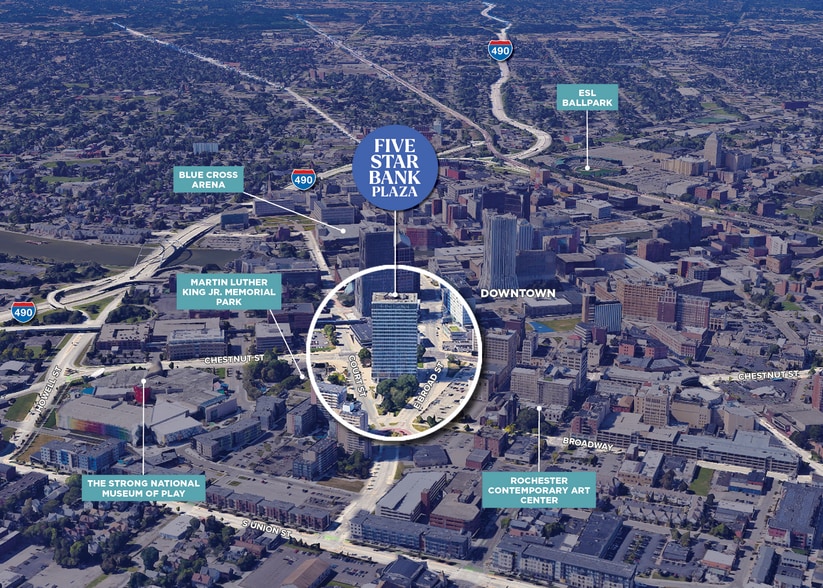 Primary Photo Of 100 Chestnut St, Rochester Office For Lease