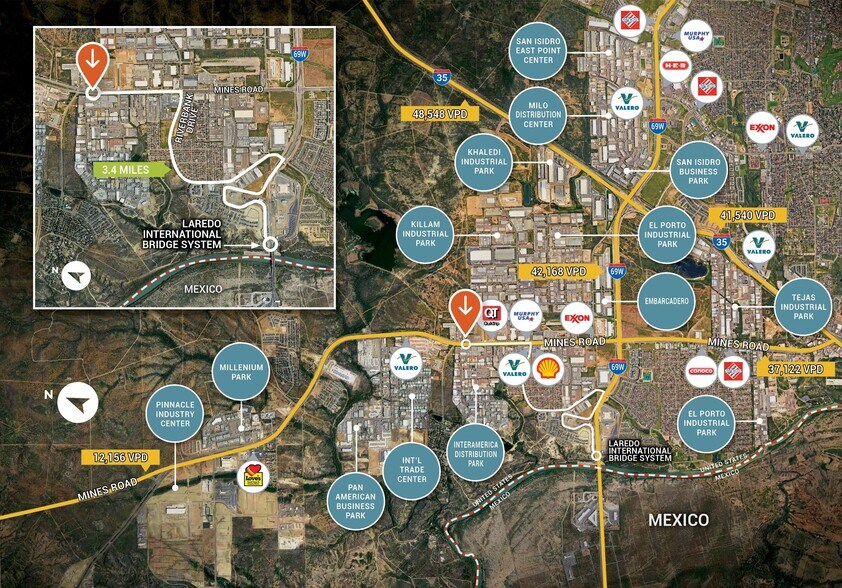 More Photos Of 14407 Mines Rd, Laredo Truck Stop For Sale