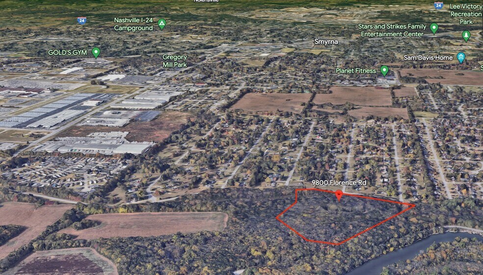 More Photos Of 9800 Florence Rd, Smyrna Land For Sale