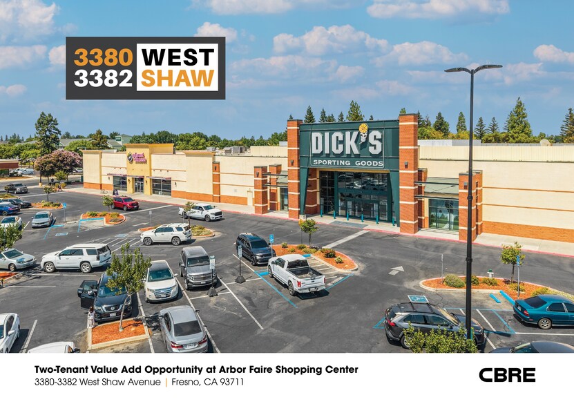 Primary Photo Of 3380-3382 W Shaw Ave, Fresno Freestanding For Sale