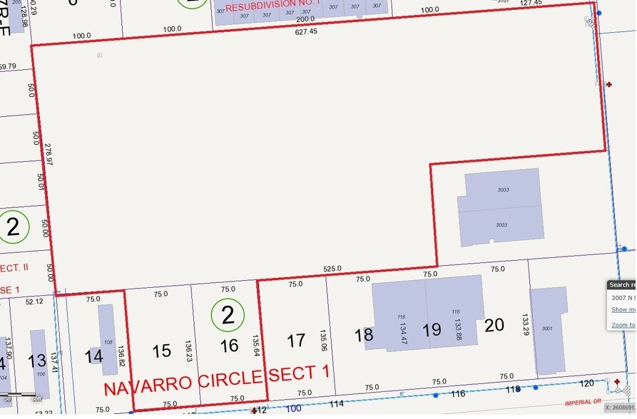 More Photos Of 3007 N Navarro St, Victoria Land For Sale