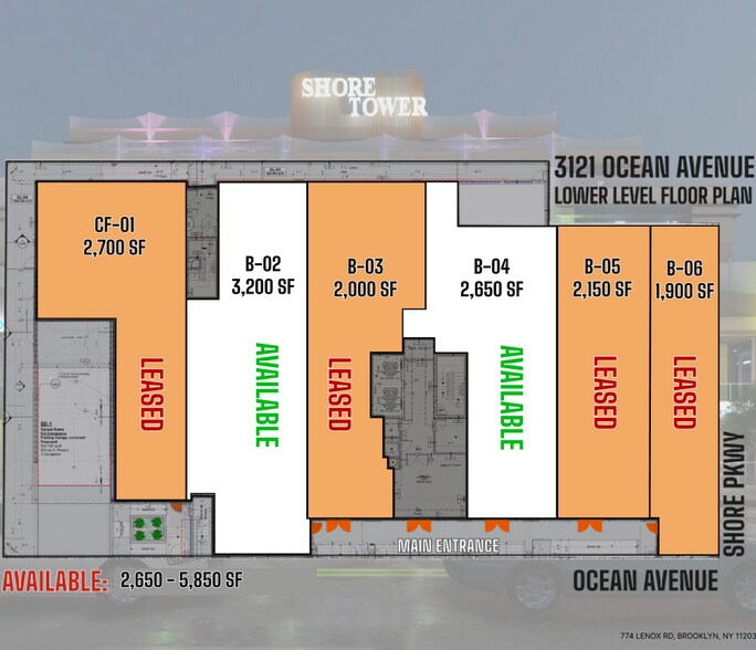 More Photos Of 3121 Ocean Ave, Brooklyn Storefront Retail Office For Lease