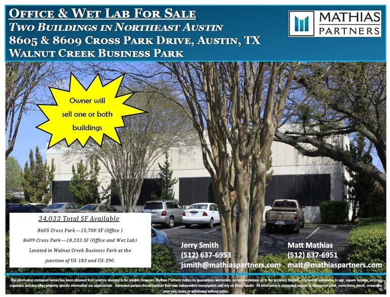 More Photos Of 8609 Cross Park Dr, Austin Office For Lease