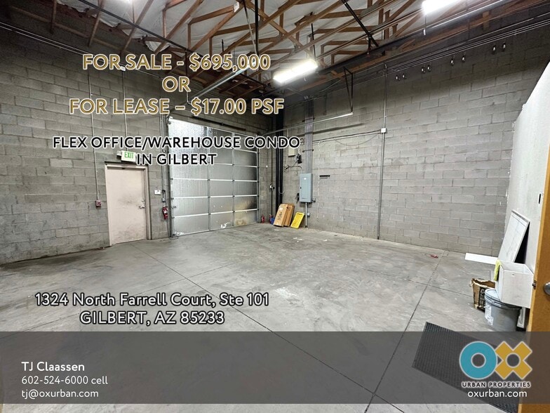 More Photos Of 1324 N Farrell Ct, Gilbert Warehouse For Sale