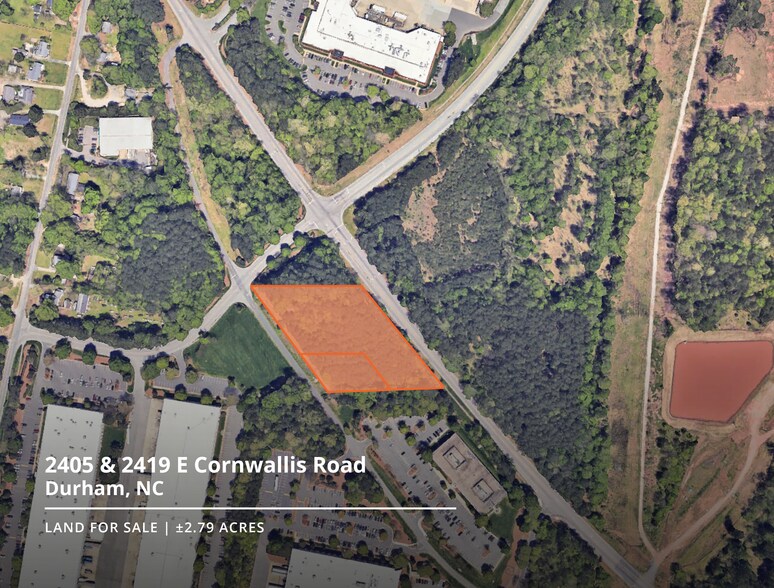 More Photos Of 2405-2419 E Cornwallis Rd, Durham Land For Lease