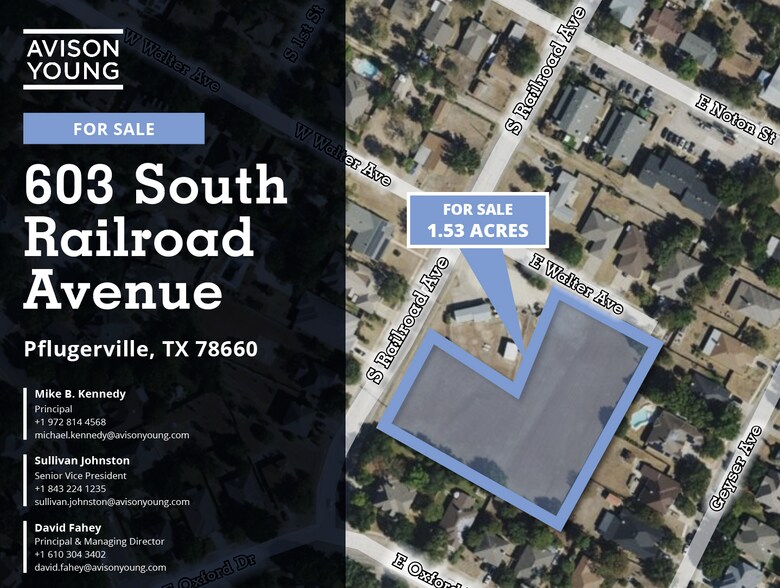 Primary Photo Of 603 S Railroad Ave, Pflugerville Land For Sale