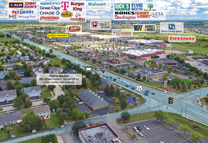 More Photos Of 2420-2432 Us-34, Oswego Freestanding For Sale