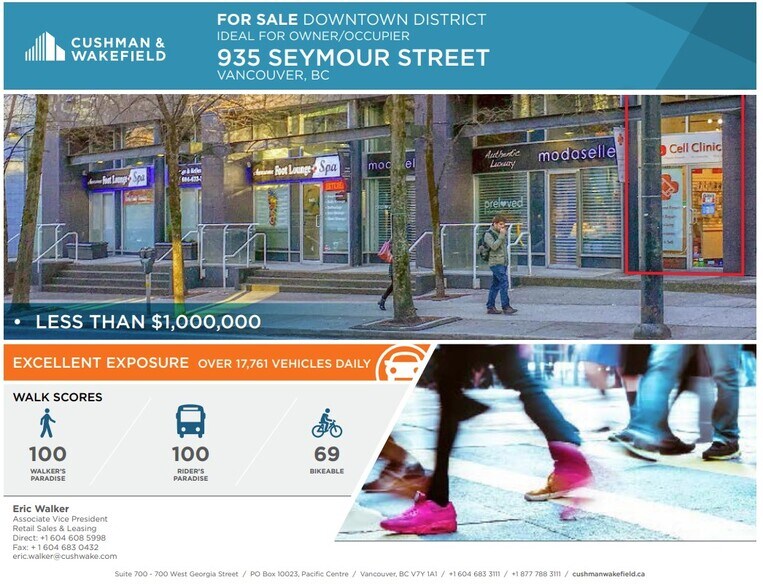 Primary Photo Of 935-947 Seymour St, Vancouver General Retail For Sale