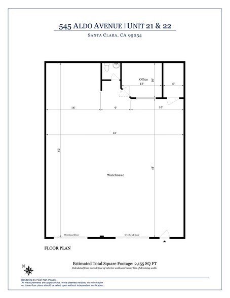 More Photos Of 545 Aldo Ave, Santa Clara Manufacturing For Lease