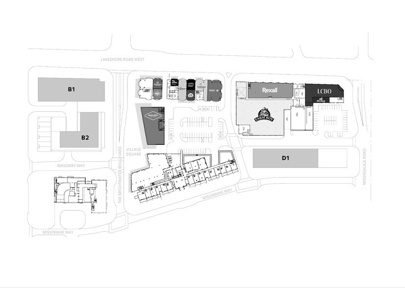 More Photos Of 175 Lakeshore Rd W, Mississauga Unknown For Lease
