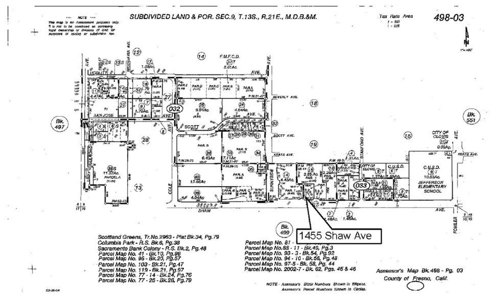 More Photos Of 1445-1465 Shaw Ave, Clovis Freestanding For Lease