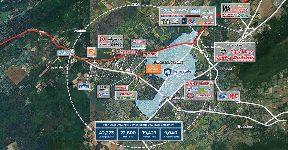 More Photos Of 1423 N Atherton St, State College Office For Sale