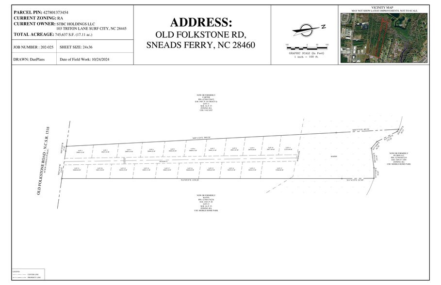 More Photos Of 1065 Old Folkstone Rd, Sneads Ferry Land For Sale