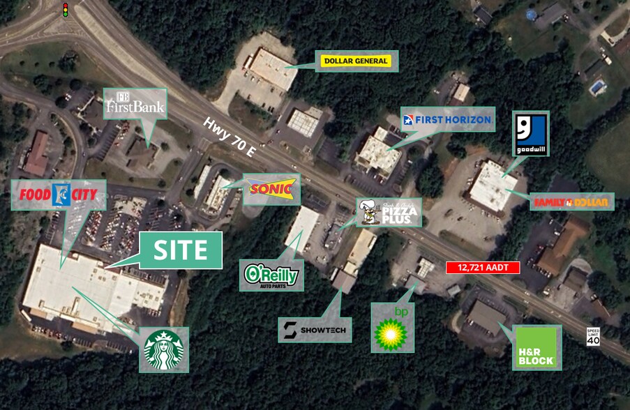 More Photos Of 123 US-70, Dandridge Storefront For Lease