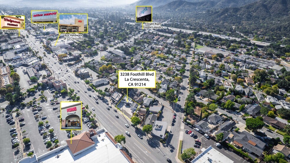 More Photos Of 3238 Foothill Blvd, Glendale Freestanding For Sale