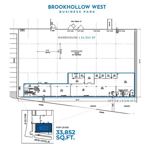 More Photos Of 9777 W Gulf Bank Rd, Houston Warehouse For Lease