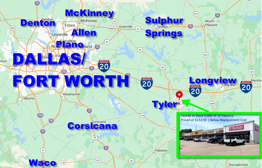 More Photos Of 3840-3872 State Highway 64 W, Tyler Storefront Retail Office For Sale