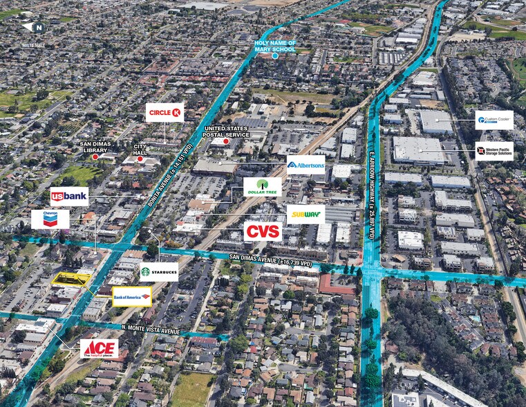 More Photos Of 135 W Bonita Ave, San Dimas Bank For Sale