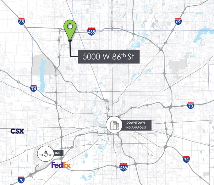 More Photos Of 5000 W 86th St, Indianapolis Warehouse For Lease