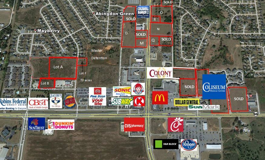More Photos Of 1280 S. Houston Lake Road, Bonaire Land For Sale