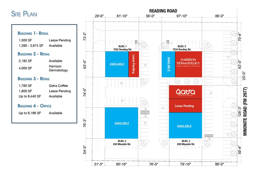 More Photos Of 7200 Reading, Rosenberg General Retail For Lease