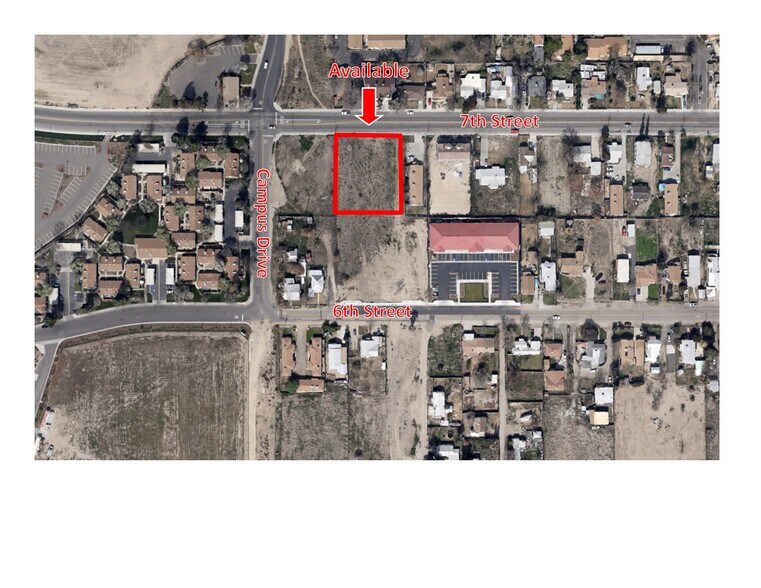 Primary Photo Of 1131 W 7th St, Hanford Land For Sale
