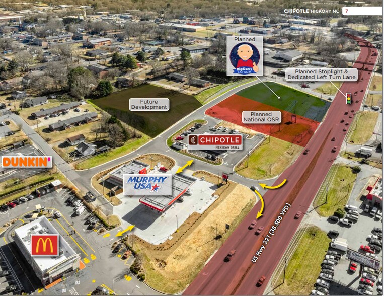 More Photos Of 66 Us Highway 321 NW, Hickory Fast Food For Sale
