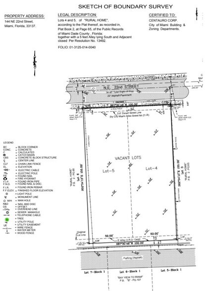 More Photos Of 144 NE 22nd St, Miami Land For Sale