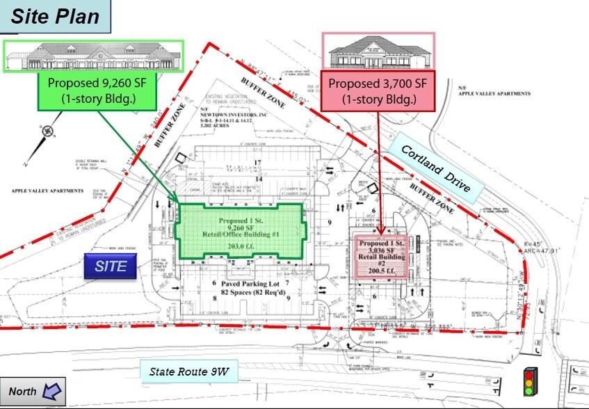 More Photos Of 5440-5442 US 9W, Newburgh Storefront For Lease