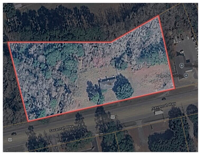 Primary Photo Of 6218 Highway 17 S, Ravenel Land For Sale