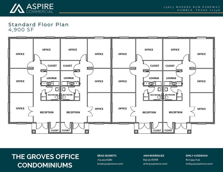 More Photos Of 13803 Madera Run, Humble Office For Sale