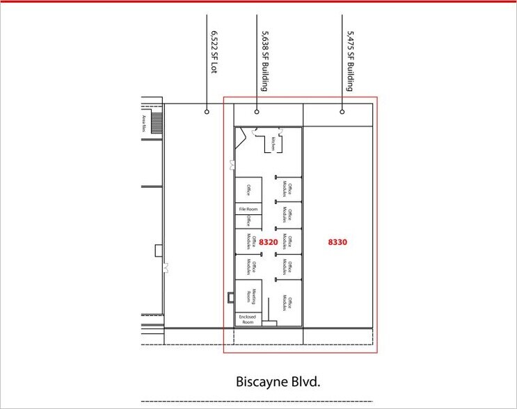 More Photos Of 8310-8330 Biscayne Blvd, Miami Freestanding For Lease