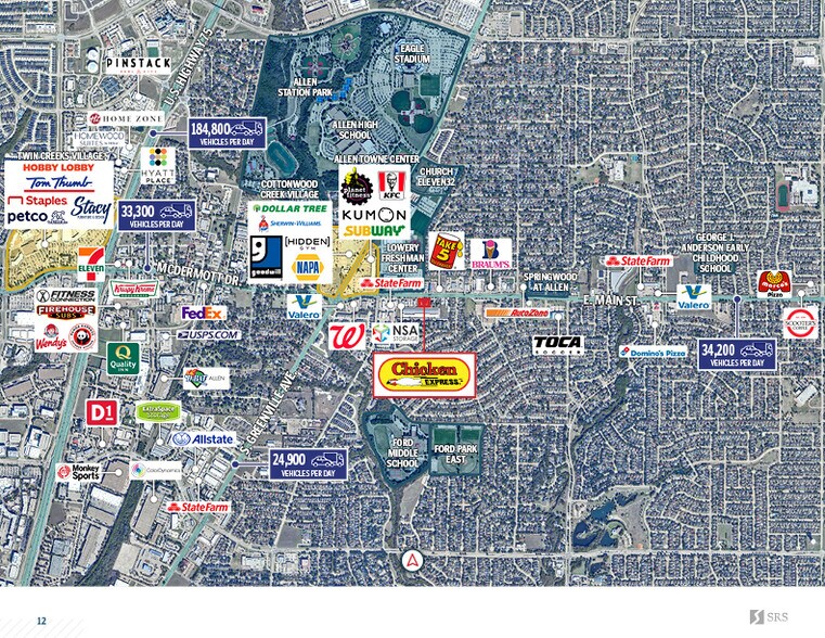 More Photos Of 714 E Main St, Allen Fast Food For Sale