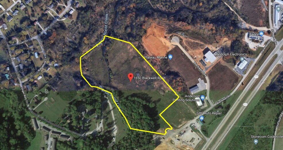 More Photos Of 1650 Blackwell Rd, Cookeville Land For Lease