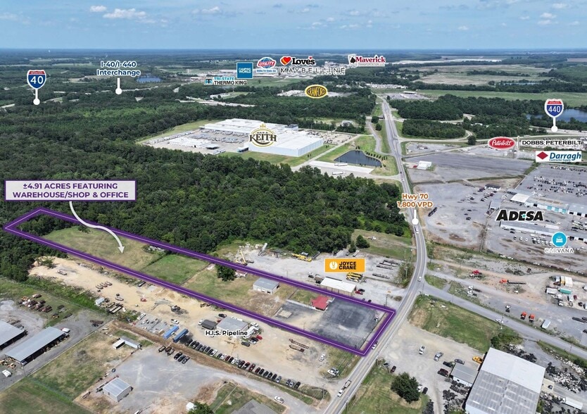 Primary Photo Of 8417 Hwy 70, North Little Rock Land For Lease