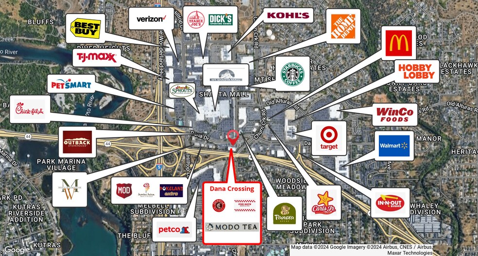 More Photos Of 960-961 Dana Dr, Redding Storefront Retail Office For Lease