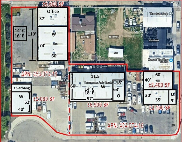 More Photos Of 1017-1023 N Maple Ave, Fresno Warehouse For Sale