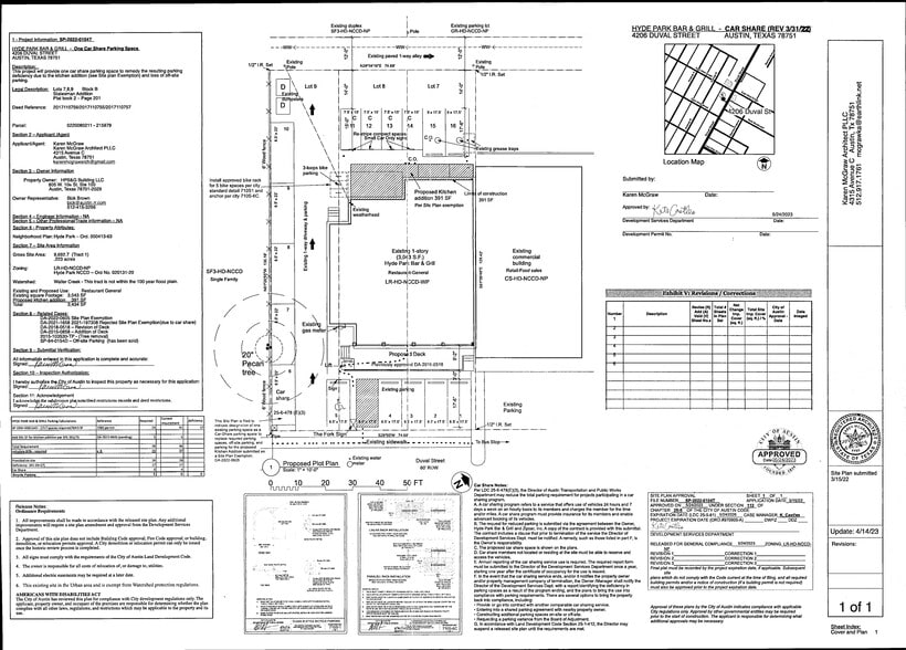More Photos Of 4206 Duval St, Austin Restaurant For Lease