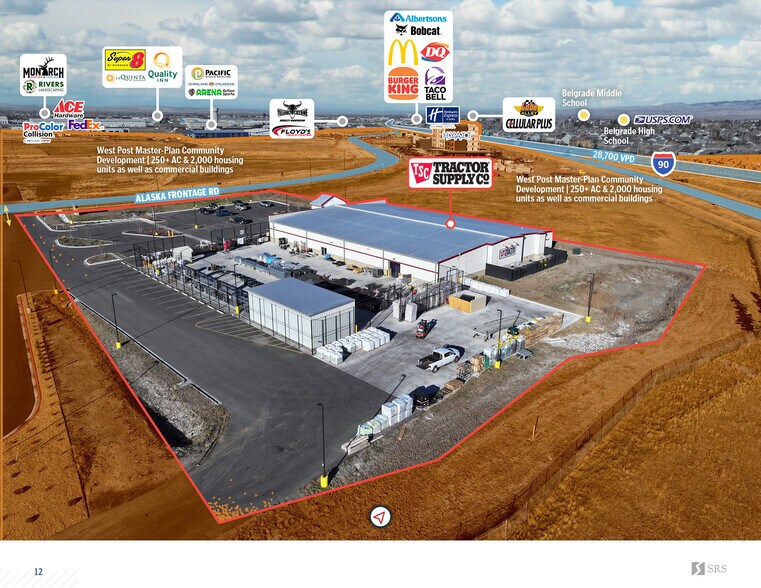 More Photos Of 633 Alaska Frontage Rd, Belgrade General Retail For Sale