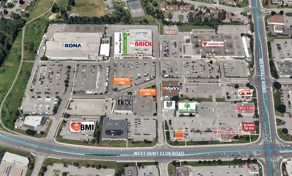 More Photos Of 525 W Hunt Club Rd, Nepean Freestanding For Lease