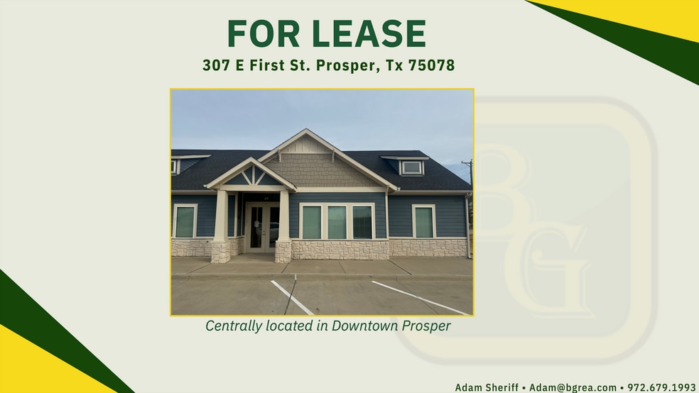More Photos Of 307 E 1st St, Prosper Office For Lease