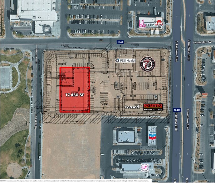 Primary Photo Of 7455 S Rainbow Blvd, Las Vegas Land For Lease