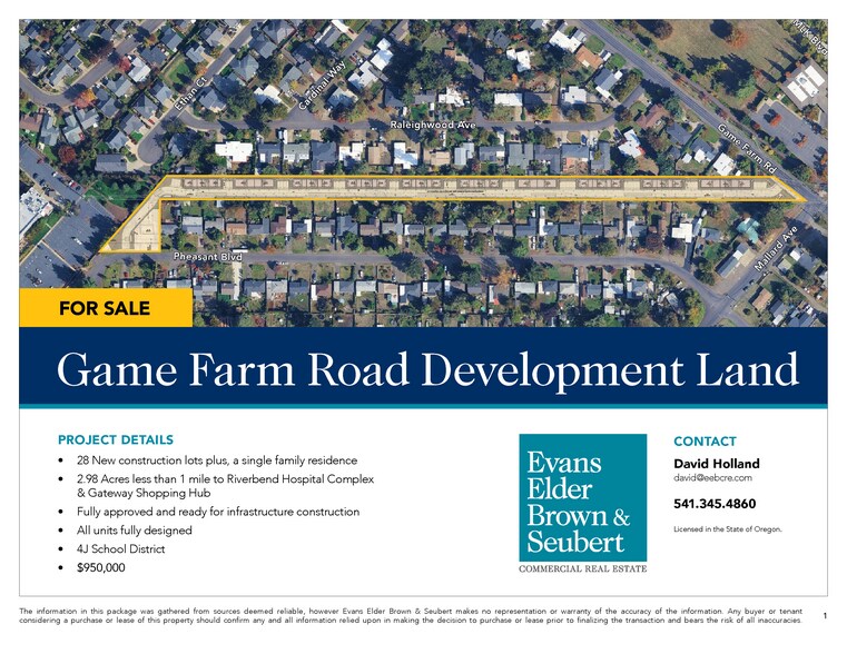 More Photos Of Game Farm Rd Development Land, Springfield Land For Sale