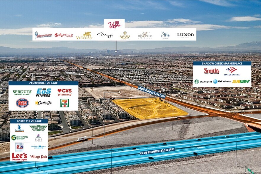 Primary Photo Of 6964 Losee Rd, North Las Vegas Land For Sale