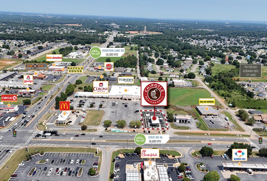 More Photos Of 781 SR 96, Warner Robins Fast Food For Sale