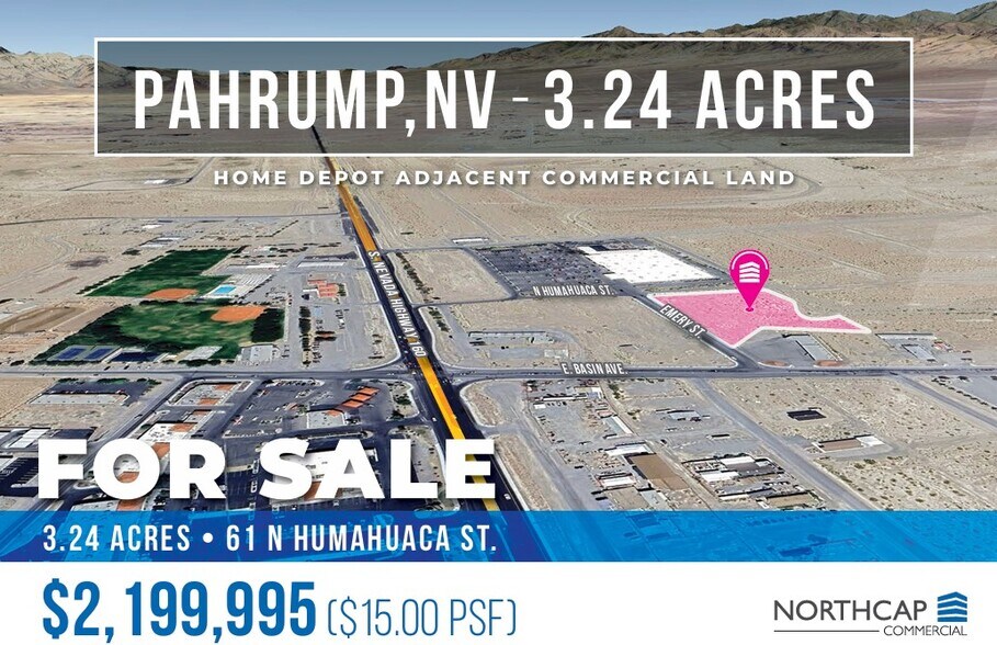 Primary Photo Of 61 Humahuaca st, Pahrump Land For Sale