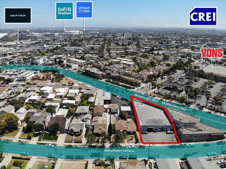 More Photos Of 521-525 E Manchester Blvd, Inglewood Storefront For Sale